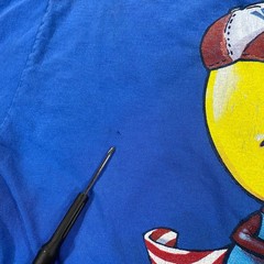 Vintage Walmart Shirt Size XL Smiley Face Promo Morris Gail Lewis Employee 90s