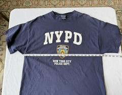 2007 NYPD New York City Police Dept. Navy Blue T-Shirt