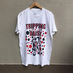 Tripping Daisy Elastic Rocker Graphic Tee Rock Style Shirt BT1223
