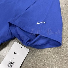 NWT Nike DO2844-452 Men’s USA Soccer Tee Shirt Top Cotton Loose Fit Blue Size XL