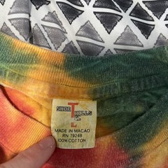 Vintage 90s McDonald’s Get Back With Big Mac Tie Dye Shirt Size Large