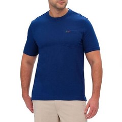 GREG NORMAN MEN’S COTTON T-SHIRT WITH CHEST POCKET MULTIPLE COLOR & SIZE NEW