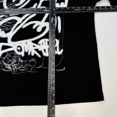 Domrebel Shirt Men Medium Graffiti Sketch Street Graphic Fire Work Party Core Go