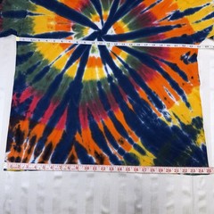 Gildan Heavy Cotton Tie-Dye Short Sleeve Crew Neck Cotton T-Shirt XL Hand-dyed