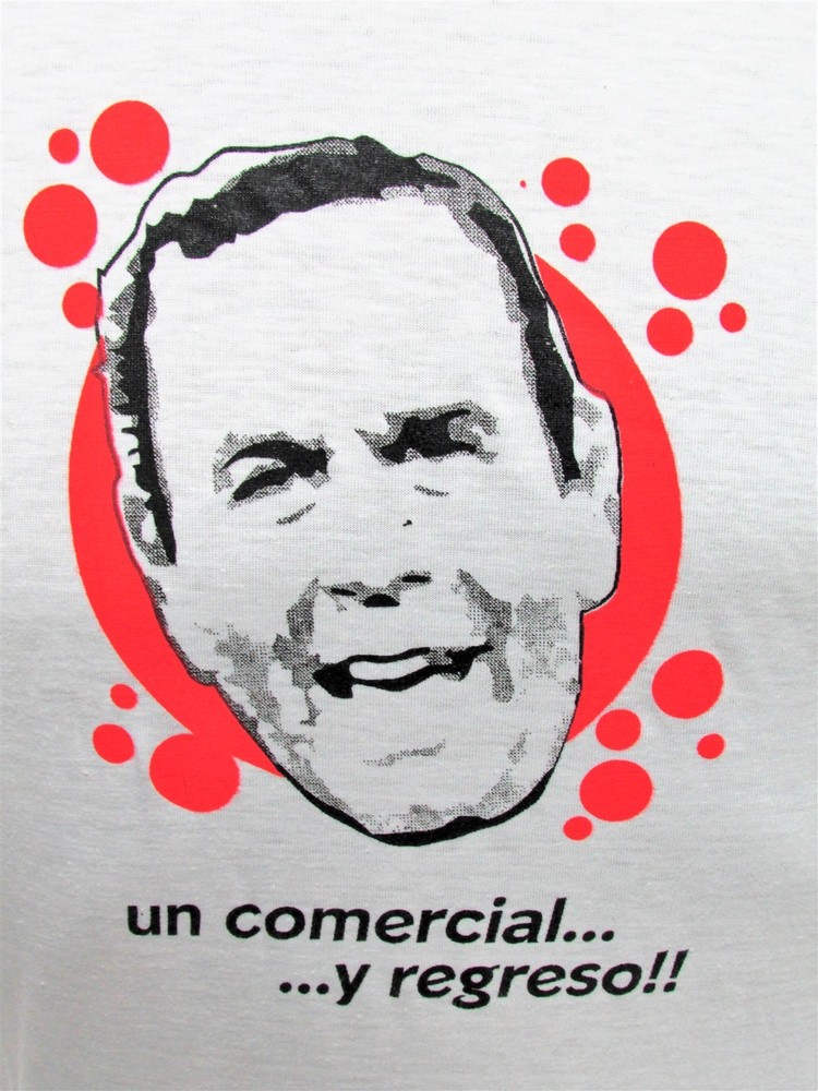 Peru T-shirt Un Comercial y Regreso! Large L Trampolin a la Fama Peruvian