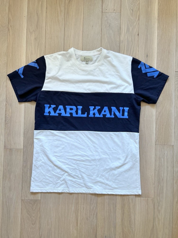 Karl Kani Vintage Logo T-shirt Graphic 90’s Blue Hip Hop XL