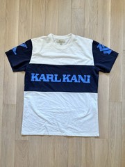 Karl Kani Vintage Logo T-shirt Graphic 90’s Blue Hip Hop XL