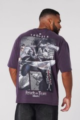 YOUNGLA – 4191 – AOT X YLA – HERO LEVI CLASSIC TEE – MEDIUM (M)