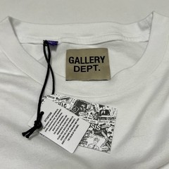 Gallery Dept Augi Sleeveless Tee White Mens Medium Pocket Logo NWT