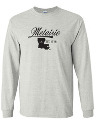 Metairie Louisiana T-Shirt Long Sleeve Graphic tee