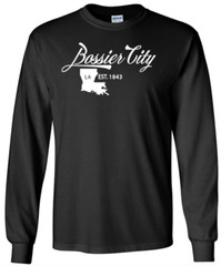 Bossier City Louisiana T-Shirt Long Sleeve Graphic tee