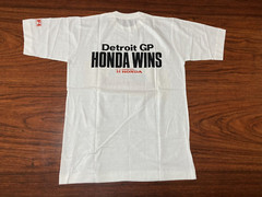 Canon Williams Honda Formula 1 Detroit Grand Prix Tee T Shirt One Size Vtg 1985