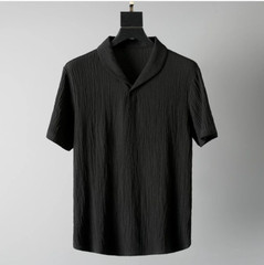 (Shirt+Trousers) New Summer Men Fashion Shirt Men Business Casual Shirts