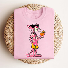 Pink Panther Pink Lover Gift Retro Cartoon Shirt All Size S-5XL UM393