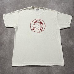 Vintage 90s Jesus 24-7 Shirt Mens L White Christian Clock Funny Graphic Tee