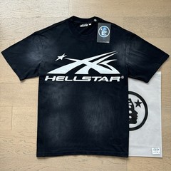 26SS Hell Studios star Classic white logo print Men’s Short Sleeve T-shirt