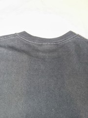 Black Faded Russel Athletic Pro Cotton Tee Size XL Essentials Y2K Essentials