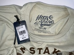 NWT Brad Paisley Moon Shine Spirit Mistakes To Be Made Rodeo T-shirt Tan Medium