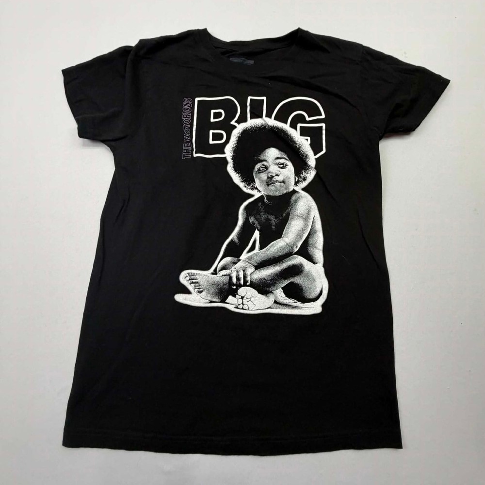 The Notorious B.I.G. Biggie Smalls Baby Ready To Die Graphic T-Shirt