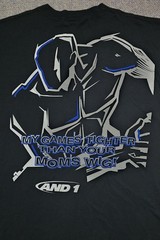 Vintage And1 Graphic Trash Talk T-Shirt XL Game Tighter Than Your Mom’s Wig