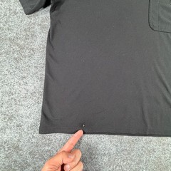 Wrangler Workwear T Shirt Mens Large Black Utility Moisture Wicking Relaxed Fit
