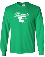 Metairie Louisiana T-Shirt Long Sleeve Graphic tee