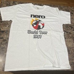 Vintage Nero Burning CD ROM “World Tour 1997” Promo Computer Software T Shirt L