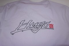 HUGO BOSS Pastel Purple Dilur Logo 100% Cotton Short Sleeve T-Shirt NEW XL