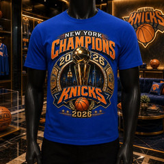New York Basketball 2026 Champions Shirt, New York Knicks Champions Fan Tee