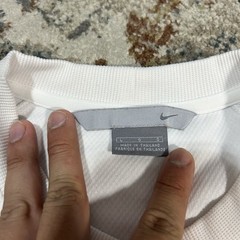 Vintage 90s Nike Embroidered Center Swoosh Grey Tag Long Sleeve T-Shirt Men L