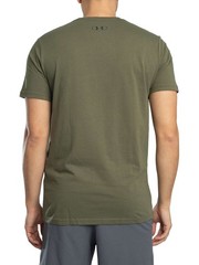 Under Armour Men’s Loose Left Chest Logo T-Shirt, Green
