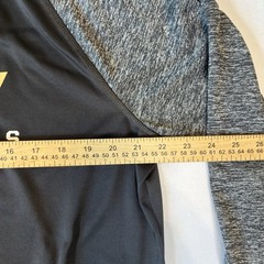 Fanatics Army Black Knights Shirt Mens XL Grey Long Sleeve Performance Raglan