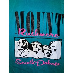 Vintage Mount Rushmore Shirt South Dakota Yellowstone Tee VTG 1989 80s 1980s M