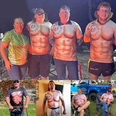 Muscle 3D T-shirt Muscle Tattoo Print T-shirt For Summer Beach Holiday Men Short
