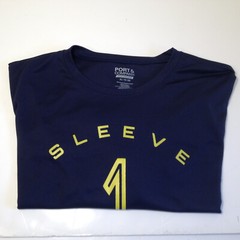 Port & Company Mens Short Sleeve Performance Crew Neck T-Shirt XL Navy Blue