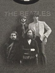 The Beatles Y2k AAA Men’s T Shirt Size XL Dark Gray John Paul George Ringo VTG