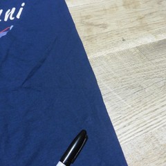JOHNNIE O Mens M MEDIUM T SHIRT COSTAL WAY NAVY BLUE GOLF BRENNAN 2.0