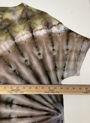Hanes Handmade Ice Dye Unisex Adult T-Shirt Size Large Color Wild Thing Tee NEW