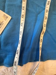 Lululemon Cotton Jersey T-Shirt FDAP Size Large Fade Dye Corn Flower Blue
