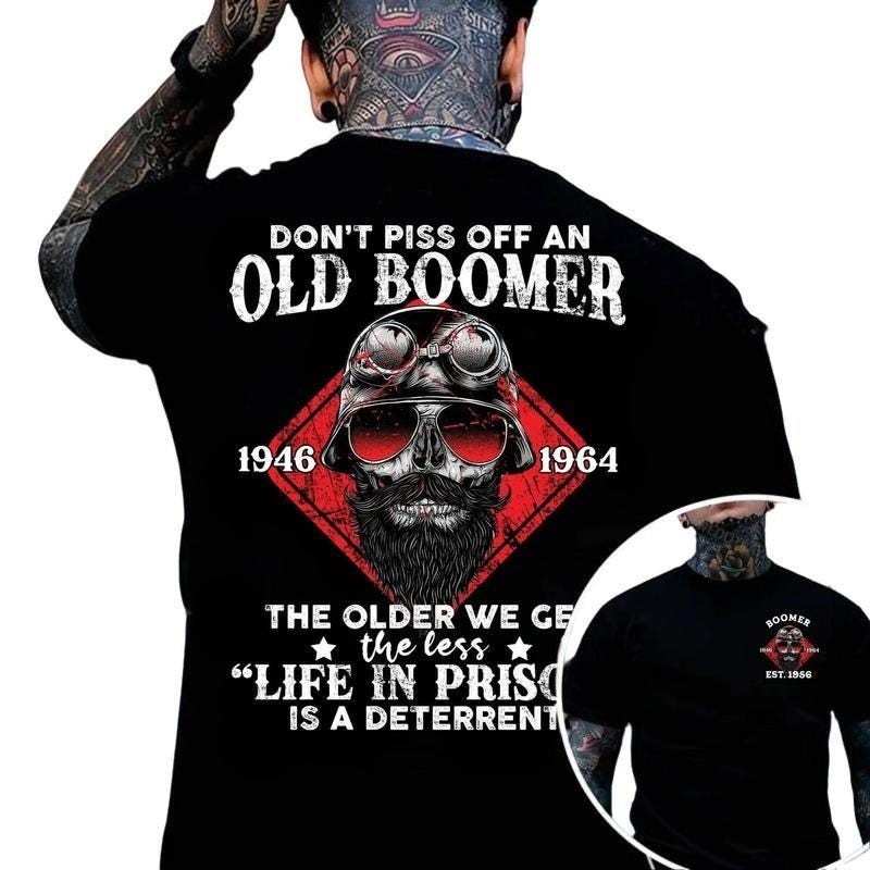 Custom Year Baby Boomer Generation T-shirt Boomer Sweatshirt Baby Boomer
