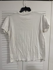 Aéropostale Men’s T-Shirt White L Graphic Logo Crew Neck Short Sleeve