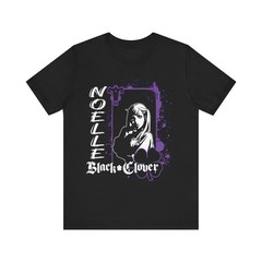 Anime Black Clover Noelle T Shirt Size S – 5Xl BLACK Size S – 5XL