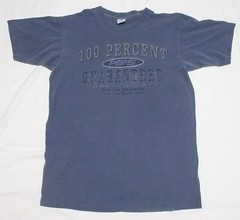 Vintage Single Stitch 100 Percent Guaranteed Pepsi XL T-Shirt Made USA 1990’s