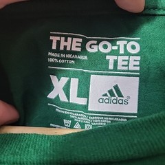Portland Timbers Mens XL T-Shirt THE GO-TO TEE Adidas Green 100% Cotton
