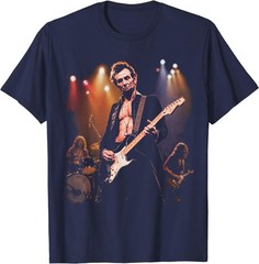 Abraham Lincoln Abe Lincoln Playing Guitar Retro Vintage T-Shirt