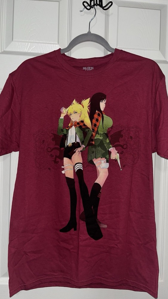 Medium Anime Burn The Witch Crunchyroll Loot Crate T Shirt Maroon Tagless