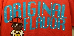 Red, Vintage 2009 Original Flavor T-Shirt. Size Medium