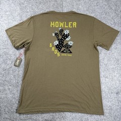 New Mens Howler Brothers Bros TShirt Tee Prickley Pear Size 2XL