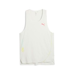PUMA All Pro Crew Neck Athletic Tank Top Mens Grey Casual Athletic 63045002