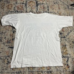 Vintage Hong Kong 1997 T Shirt XL White Great Britian Transfers Control